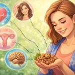 با خواص گردو برای زنان بیشتر آشنا شوید | مستر پسته - با خواص گردو برای زنان آشنا شوید؛ از تقویت پوست و مو، قلب و مغز گرفته تا تنظیم هورمون‌ها، سلامت رحم و دوران بارداری. یک راهنما برای افزایش سلامت و زیبایی زنان.