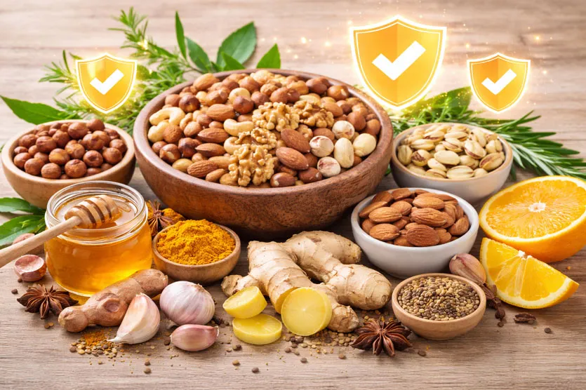 اهمیت آجیل برای تقویت سیستم ایمنی بدن به صورت طبیعی - بهترین آجیل برای تقویت سیستم ایمنی بدن|تقویت سیستم ایمنی بدن با مصرف آجیل|آجیل برای بهبود عملکرد بدن|تقویت سیستم ایمنی بدن با آجیل به صورت طبیعی